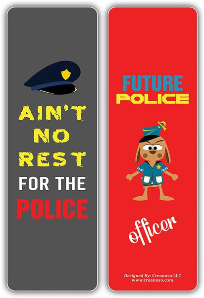 I am a Police Bookmarks (10-Sets X 6 Cards)