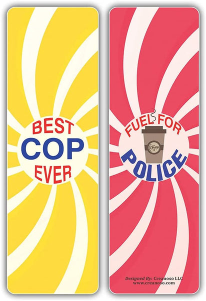 I am a Police Bookmarks (10-Sets X 6 Cards)