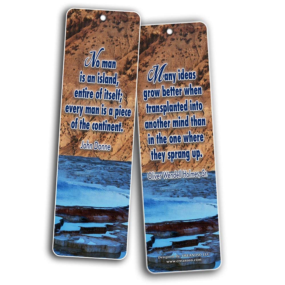 Creanoso Team Spirit Bookmarks Cards (60-Pack) - Sports Marketing Gift