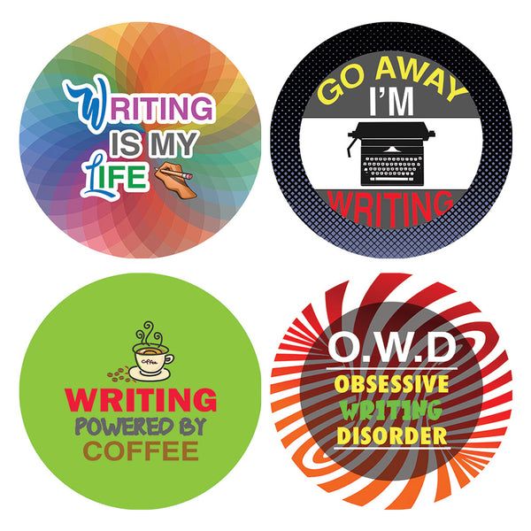 I am a Writer Stickers (10 Sets X 16 Designs)