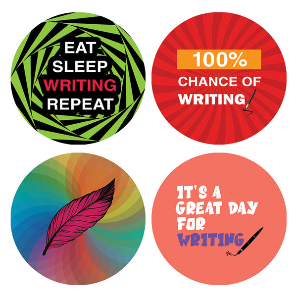 I am a Writer Stickers (10 Sets X 16 Designs)