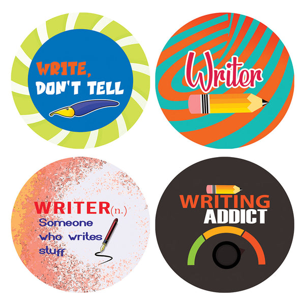 I am a Writer Stickers (10 Sets X 16 Designs)
