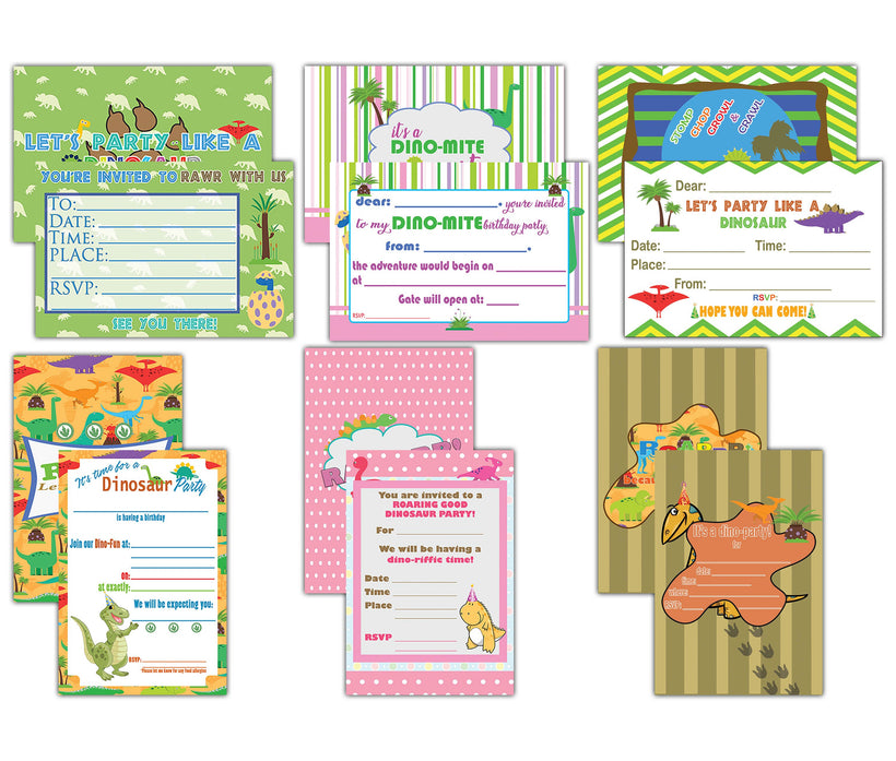 Fun Children Postcards - Birthday Party Invitation Cards