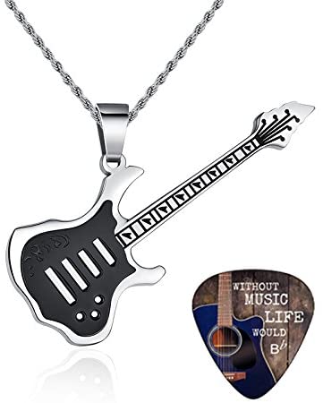 Creanoso Guitar Pendant Necklace