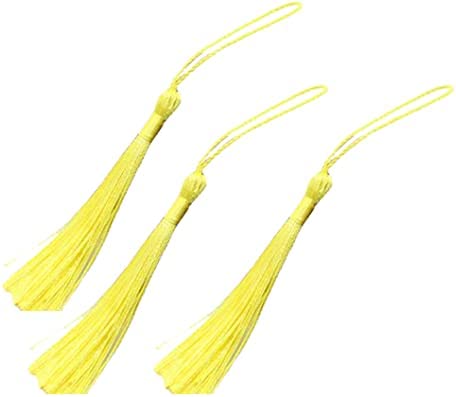 Creanoso Bookmark Tassels (Lemon Yellow Color)