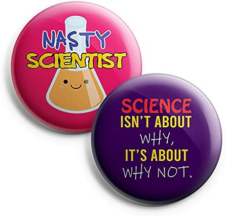 I am a Scientist Pinback Buttons (1-Set X 10 Buttons)