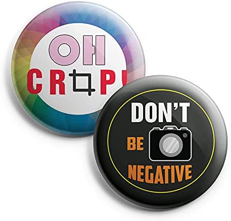 I am a Photographer Pinback Buttons (1-Set X 10 Buttons)