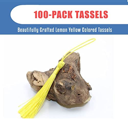 Creanoso Bookmark Tassels (Lemon Yellow Color)
