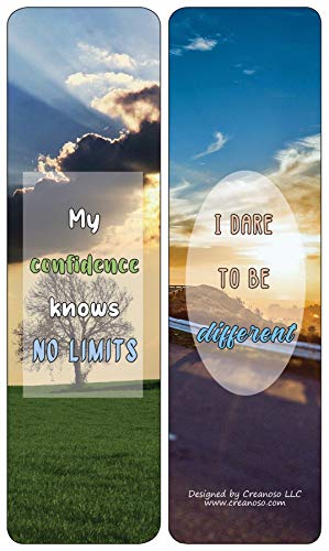 Positive Affirmations Cards Series 4 - Cool Premium Quality Card Stock - Party Favors - DIY Kit