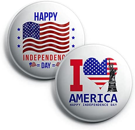 Independence day button pins (1-Set X 10 Buttons)
