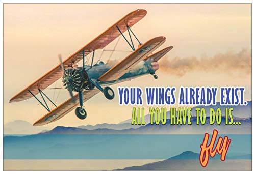 Creanoso Travel Air Sayings Postcards (30-Pack) â€“ Great Travel Giveaways for Travelers, Adventurers - Stocking Stuffers Gift for Men, Women, Adult, Teens â€“ Epic Air Adventures â€“ Greeting Cards