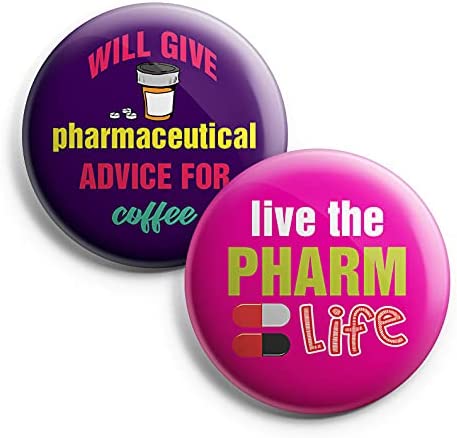 I am a Pharmacist Pinback Buttons (1-Set X 10 Buttons)