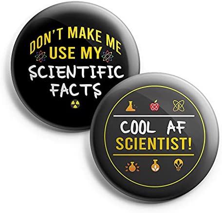 I am a Scientist Pinback Buttons (1-Set X 10 Buttons)