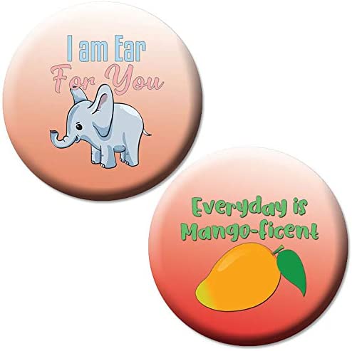 Funny Positive Puns Pinbutton (10-Packs)