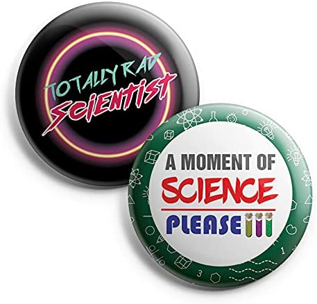 I am a Scientist Pinback Buttons (1-Set X 10 Buttons)