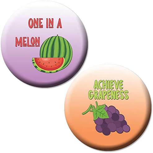 Funny Positive Puns Pinbutton (10-Packs)