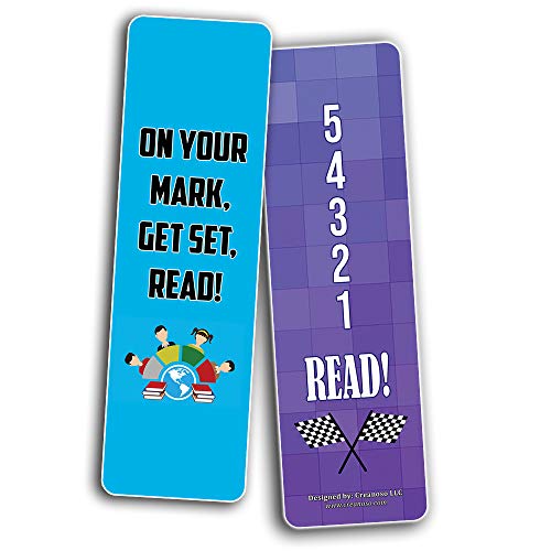 Creanoso Amazing Bookmarks for Reading for Students (30-Pack) Ã¢â‚¬â€œ Stocking Stuffers Gift for Boys, Girls, Men, Women, Teens Ã¢â‚¬â€œ Awesome Bookmark Collection Ã¢â‚¬â€œ Book Reading Rewards Incentives