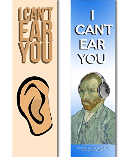 Creanoso Funny Bookmark Series 1 - Gogh Jokes (30-Pack) - Classroom Reward Incentives for Students and Children - Stocking Stuffers Party Favors & Giveaways for Teens & Adults