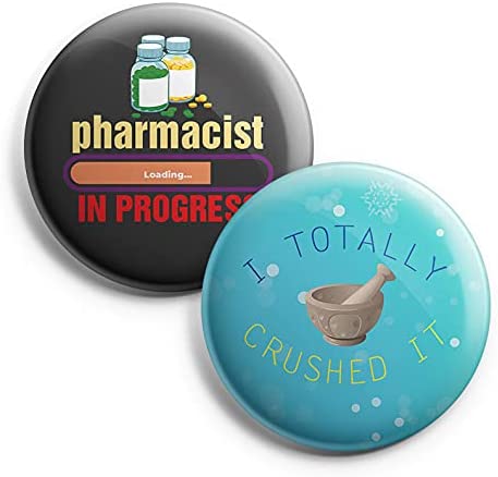 I am a Pharmacist Pinback Buttons (1-Set X 10 Buttons)