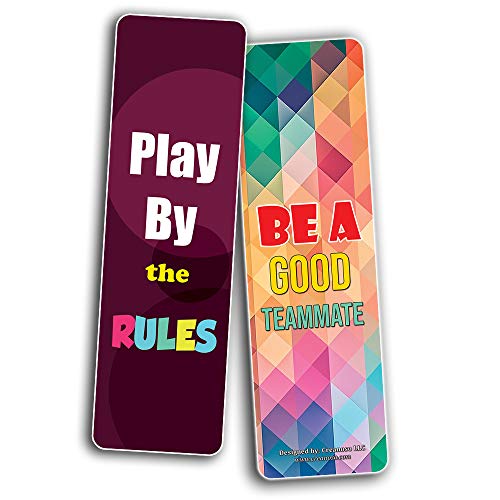 Creanoso Good Character Bookmarks (60-Pack) ÃƒÂ¢Ã¢â€šÂ¬Ã¢â‚¬Å“ Six Assorted Quality Bookmarks Bulk Set ÃƒÂ¢Ã¢â€šÂ¬Ã¢â‚¬Å“ Premium Gift for Bibliophiles ÃƒÂ¢Ã¢â€šÂ¬Ã¢â‚¬Å“ Awesome Bookmarks Giveaways ÃƒÂ¢Ã¢â€šÂ¬Ã¢â‚¬Å“ Stocking Stuffers Gift Ideas ÃƒÂ¢Ã¢â€