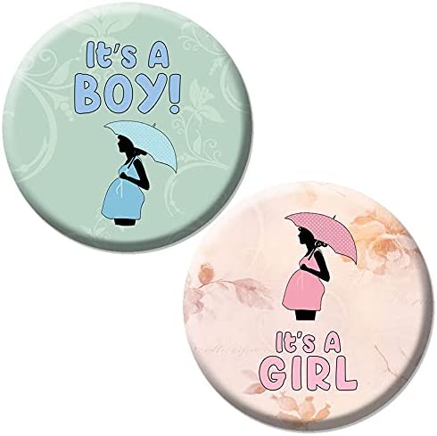 Pregnancy Pinback Buttons (1 Set x 10 Designs)