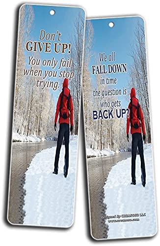 Inspirational Quotes to Live By Bookmarks (12-Pack)
