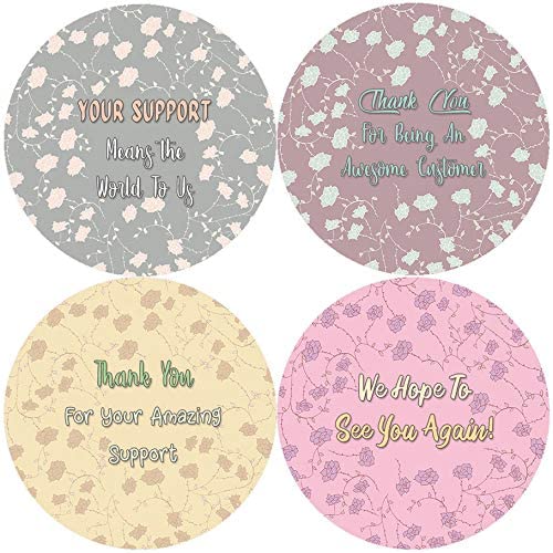 Creanoso Small Business Appreciation Stickers (20-Sheet) - Premium Quality Gift Ideas for Children, Teens, & Adults for All Occasions - Stocking Stuffers Party Favor & Giveaways