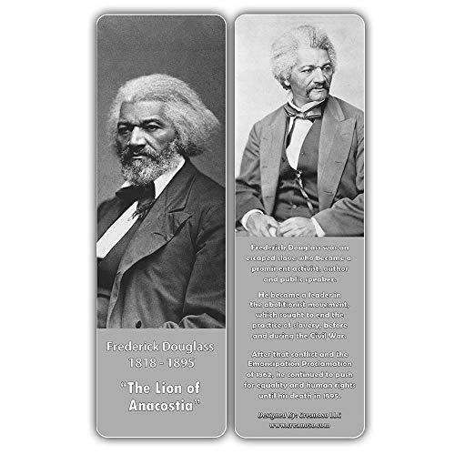 Creanoso Inspiring Historical Famous African Americans Bookmarks (60-Pack) ÃƒÂ¢Ã¢â€šÂ¬Ã¢â‚¬Å“ Premium Gift Bookmarks Gift Ideas for Young Men & Women, Teens, Students ÃƒÂ¢Ã¢â€šÂ¬Ã¢â‚¬Å“ Unique Professor Gifts