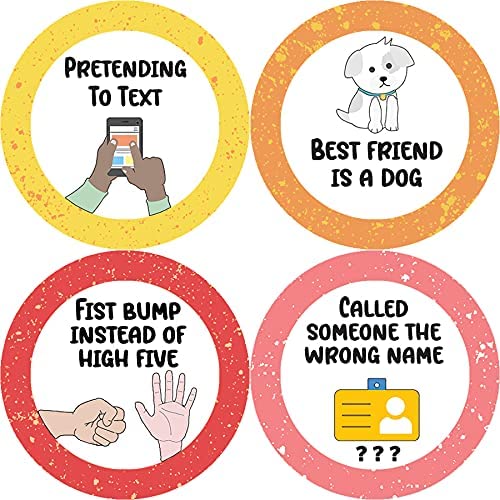 Awkward Merit Stickers (5 Sets X 16 Designs)