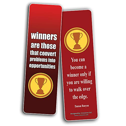 Winner Quotes Bookmarks (60-Pack)