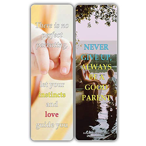 Inspiring Sayings Parenting Quotes Bookmarks for Parents (60-Pack) ÃƒÂ¢Ã¢â€šÂ¬Ã¢â‚¬Å“ Premium Gift for Men & Women Parents ÃƒÂ¢Ã¢â€šÂ¬Ã¢â‚¬Å“ Unique Family Baby Shower Gifts