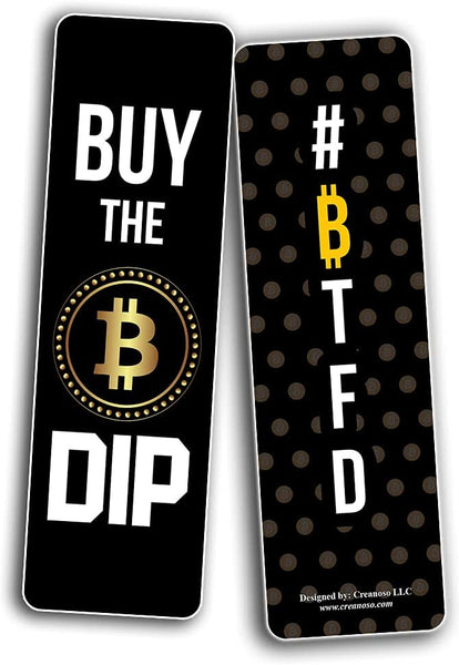 Bitcoin Bookmarks Collection Set (5-Sets X 6 Cards)