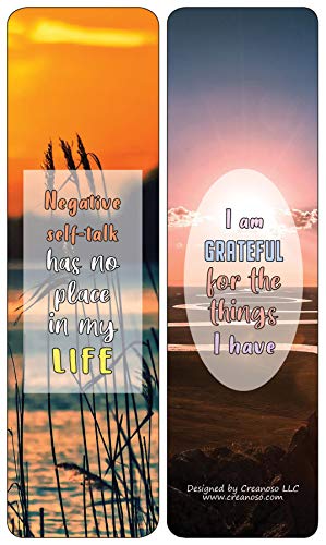 Positive Affirmations Cards Series 4 - Cool Premium Quality Card Stock - Party Favors - DIY Kit