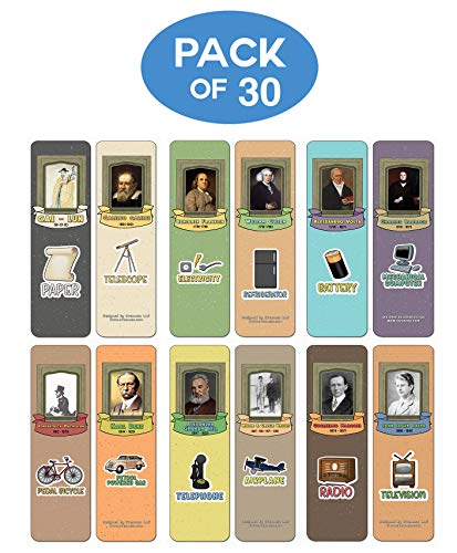 Creanoso Famous Historical African Americans Series 2 Bookmark Cards (30-Pack) Ã¢â‚¬â€œ Learning Reading Bookmarks Collection Set Ã¢â‚¬â€œ Stocking Stuffers for Young Men & Women, Students Ã¢â‚¬â€œ Classroom Incentives