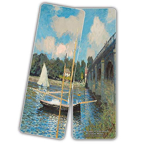Creanoso Classical Artistic Famous Arts Series 4 Bookmarks (30-Pack) Ã¢â‚¬â€œ Inspiring Illustrations for Painters, Artists Ã¢â‚¬â€œ Great Art Reading Collection Pack for Men, Women, Teens, Adults
