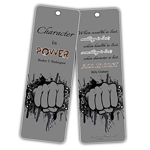 Colorful Inspirational and Motivational Quotes Bookmarks (30-Pack)