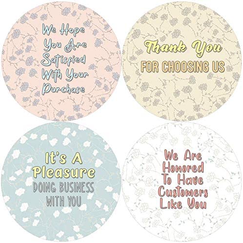 Creanoso Small Business Appreciation Stickers (20-Sheet) - Premium Quality Gift Ideas for Children, Teens, & Adults for All Occasions - Stocking Stuffers Party Favor & Giveaways