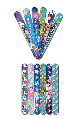 Creanoso Unicorn Emery Board (24-Pack) - Handy Nail Accessories - For Manicure Pedicure - Keep Your Fingernails and Toenails in Tip-top Shape - Great Stocking Stuffers ÃƒÆ’Ã‚Â¢ÃƒÂ¢Ã¢â‚¬Å¡Ã‚Â¬ÃƒÂ¢Ã¢â€šÂ¬Ã…â€œ Beauty Need Essentials