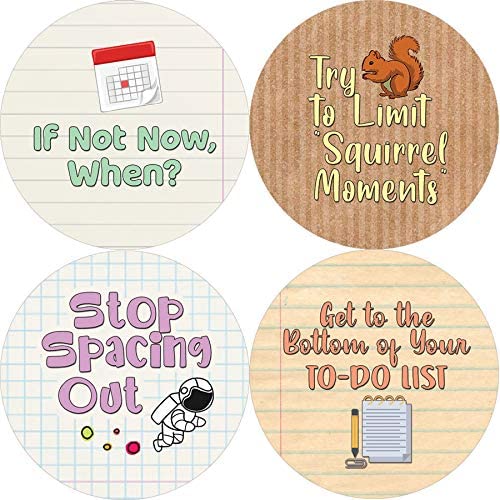Creanoso Sarcastic Productivity Stickers (10-Sheet) - Reward Incentives for Students and Children - Stocking Stuffers Party Favors & Giveaways for Teens & Adults