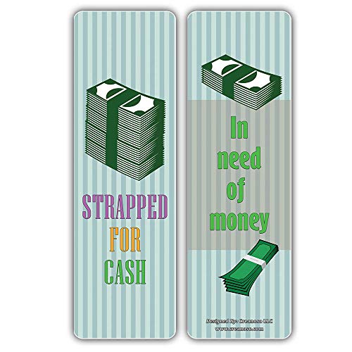 Creanoso Business Money Idioms Bookmarks (30-Pack) Ã¢â‚¬â€œ Awesome Idiomatic Expressions Book Page Clipper Ã¢â‚¬â€œ Employee Giveaways Ã¢â‚¬â€œ Corporate Incentives Rewards Motivations Pack Ã¢â‚¬â€œ Men Women