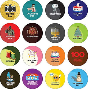 Emoji Fun Holiday and Special Events Stickers Series 2 (5 sheet)