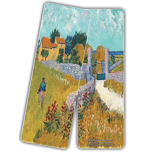 Creanoso Classical Artistic Famous Arts Series 4 Bookmarks (30-Pack) Ã¢â‚¬â€œ Inspiring Illustrations for Painters, Artists Ã¢â‚¬â€œ Great Art Reading Collection Pack for Men, Women, Teens, Adults