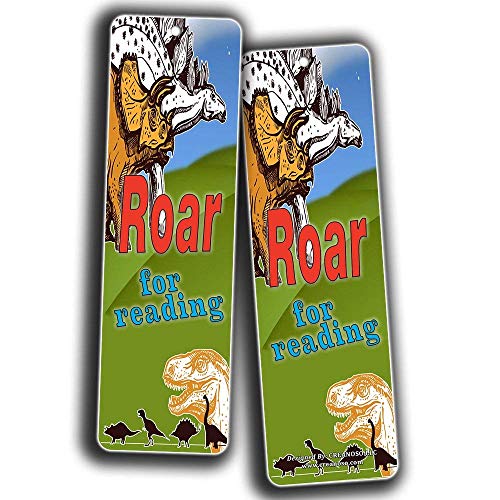 Creanoso Kids Reading Bookmarks Cards (12-Pack) - Excellent Reading Rewards and Incentive for Young Readers Kids Boys and Girls - Stocking Stuffers