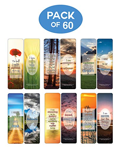Positive Affirmations Cards Series 4 - Cool Premium Quality Card Stock - Party Favors - DIY Kit