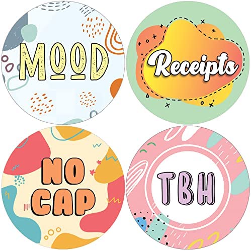 Creanoso Funny Millennial Slangs Stickers (10 Sets X 16 Designs) â€“ Sticker Card Giveaways for Kids â€“ Awesome Stocking Stuffers Gifts for Boys & Girls â€“ Classroom Home Rewards Enticements