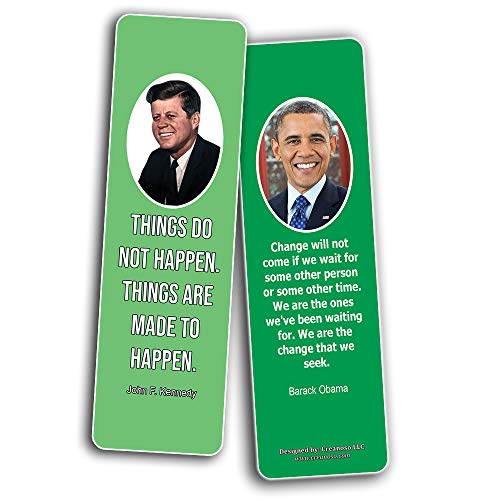 Creanoso Successful Quotes Entrepreneurship Bookmark Cards (30-Pack) Ã¢â‚¬â€œ Premium Gifts Bookmarks for Bookworm Ã¢â‚¬â€œ Stocking Stuffers for Men, Women, Managers, Leaders Ã¢â‚¬â€œ Wall Page Clippers