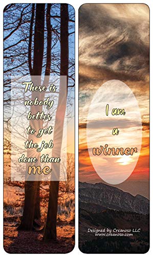 Positive Affirmations Cards Series 4 - Cool Premium Quality Card Stock - Party Favors - DIY Kit