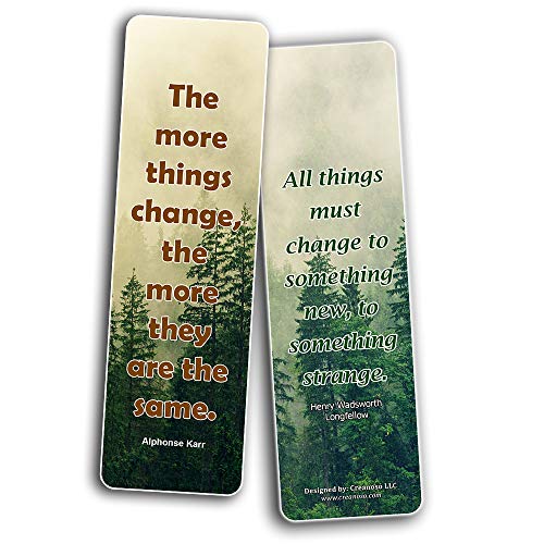 Brilliant Quotes To Inspire Positive Change Bookmarks (60-Pack)
