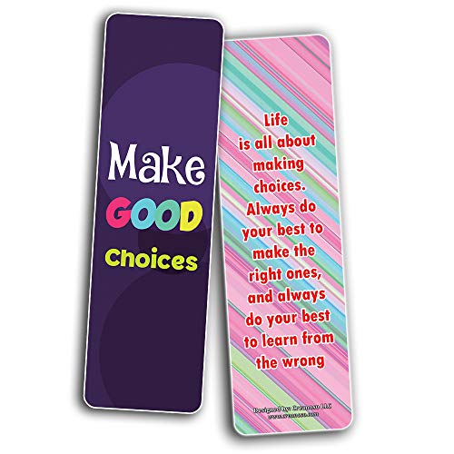 Creanoso Good Character Bookmarks (60-Pack) ÃƒÂ¢Ã¢â€šÂ¬Ã¢â‚¬Å“ Six Assorted Quality Bookmarks Bulk Set ÃƒÂ¢Ã¢â€šÂ¬Ã¢â‚¬Å“ Premium Gift for Bibliophiles ÃƒÂ¢Ã¢â€šÂ¬Ã¢â‚¬Å“ Awesome Bookmarks Giveaways ÃƒÂ¢Ã¢â€šÂ¬Ã¢â‚¬Å“ Stocking Stuffers Gift Ideas ÃƒÂ¢Ã¢â€