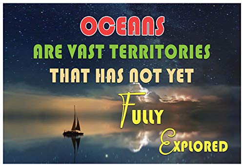 Creanoso Inspirational Sayings Sea Travel Postcards (30-Pack) - Great Premium Greeting Card Giveaways for Travelers â€“ Card Stock for Tourists, Adult Men & Women, Teens - Assorted Set Collection
